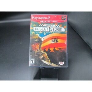 Conflict: Desert Storm Greatest Hits  (Sony PlayStation 2, 2002)‎ CIB